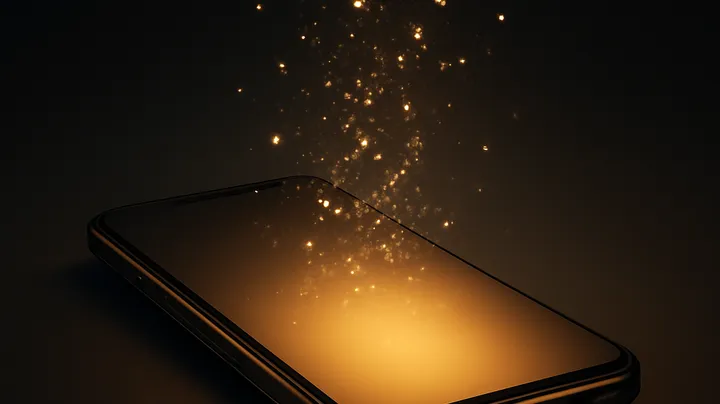 1777BAT COM - Modern phone with glowing screen 1777BAT COM Modern phone with glowing screen